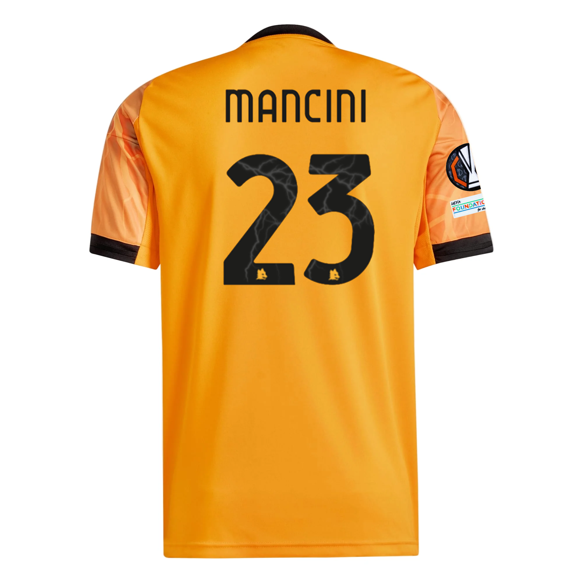 AS Roma Mancini 2025-2026 UEL Away Jersey – Authentic Shirt