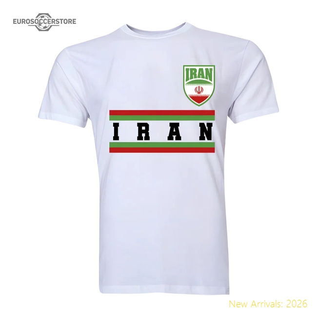 Persian Stars Core Football Country T-shirt (white) - Unbeatable Value
