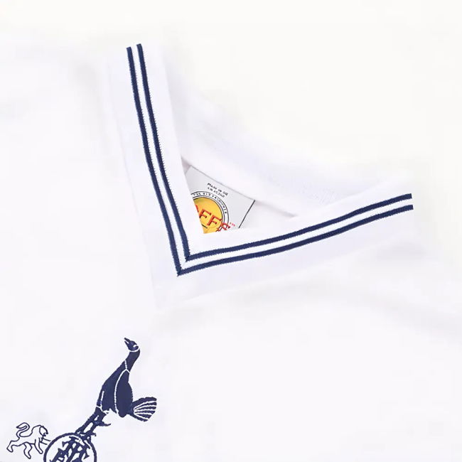 1983-19 Tottenham Official Home Football Kit Tottenham #1983 L M S