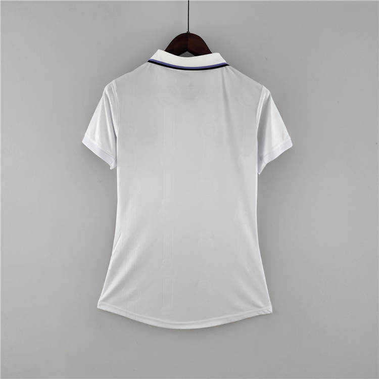Real Madrid 2223 Home White Women's Soccer Jersey Football Shirt -