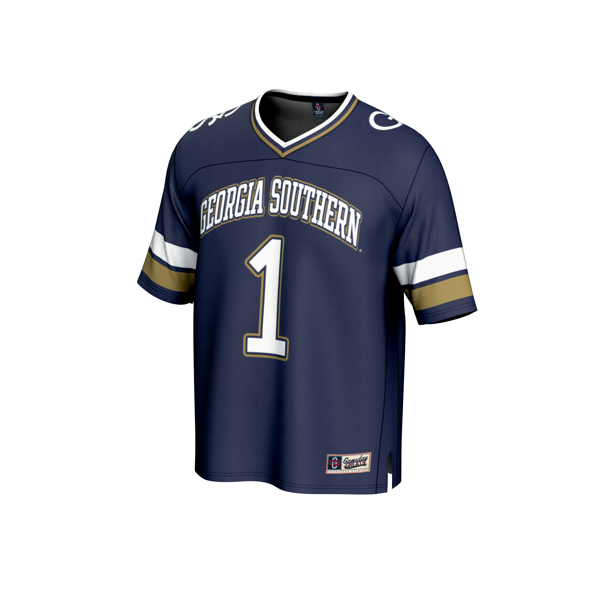 [NJP] Georgia Southern Eagles GameDay Greats Lightweight Collegiate Football Fashion Jersey - Blue