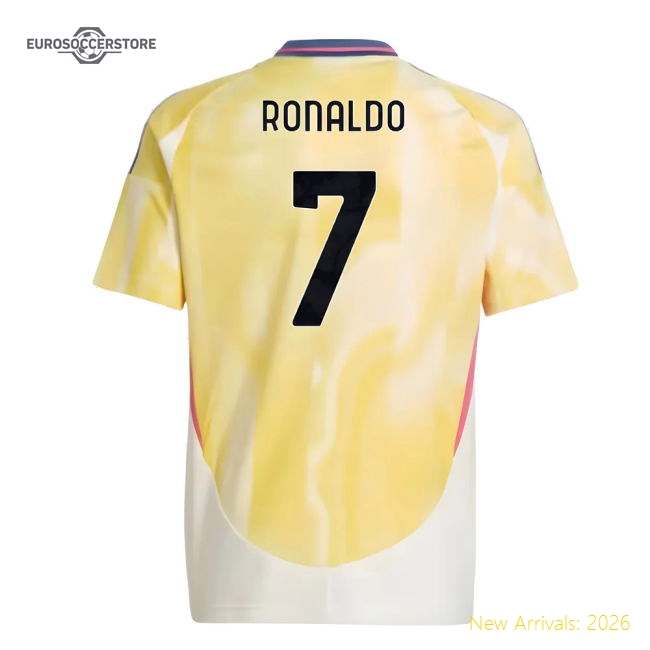 2024-2025 Juventus Away Shirt (Kids) (Ronaldo 7)