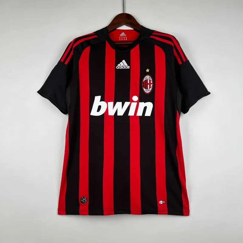 Cheap 2008-2009 AC Milan Jersey retro kit