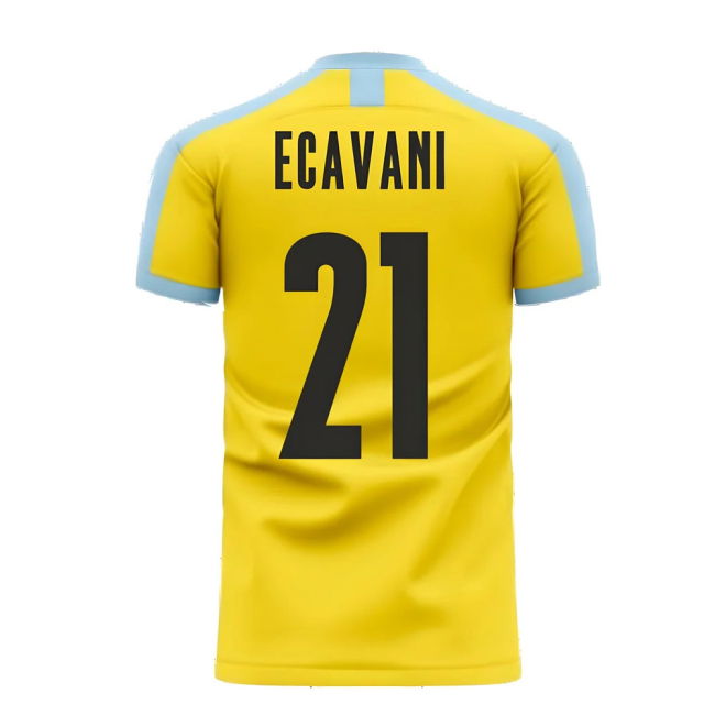 Uruguay 2025-2026 Away Concept Football Kit (Libero) (E CAVANI 21)