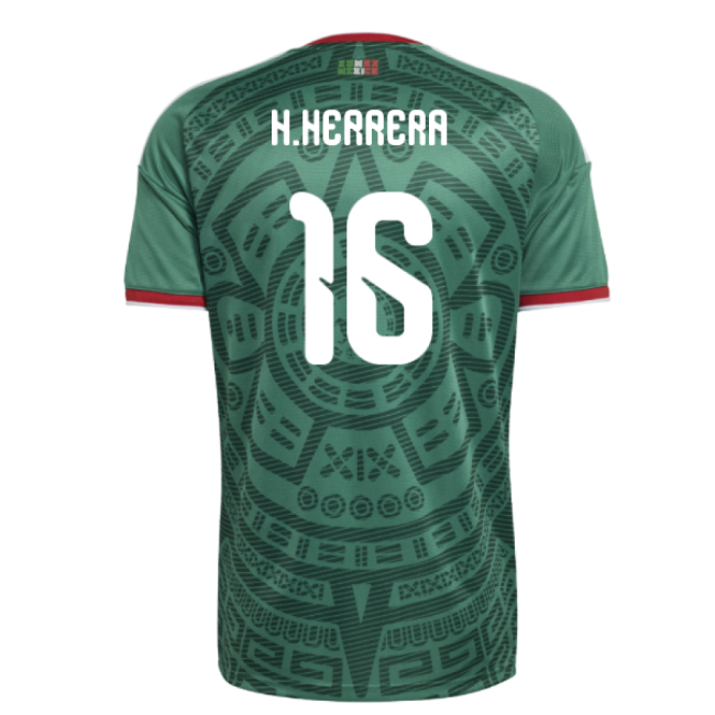 2026-2027 Aztec Warriors Home Kit (hherrera 16) - Excellent Value