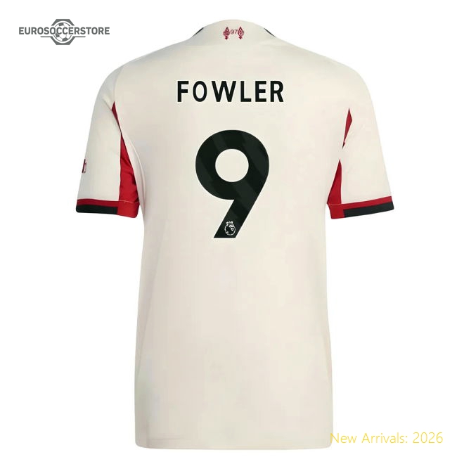 Exclusive Womens Liverpool Fowler Jersey 2025-2026 Flattering