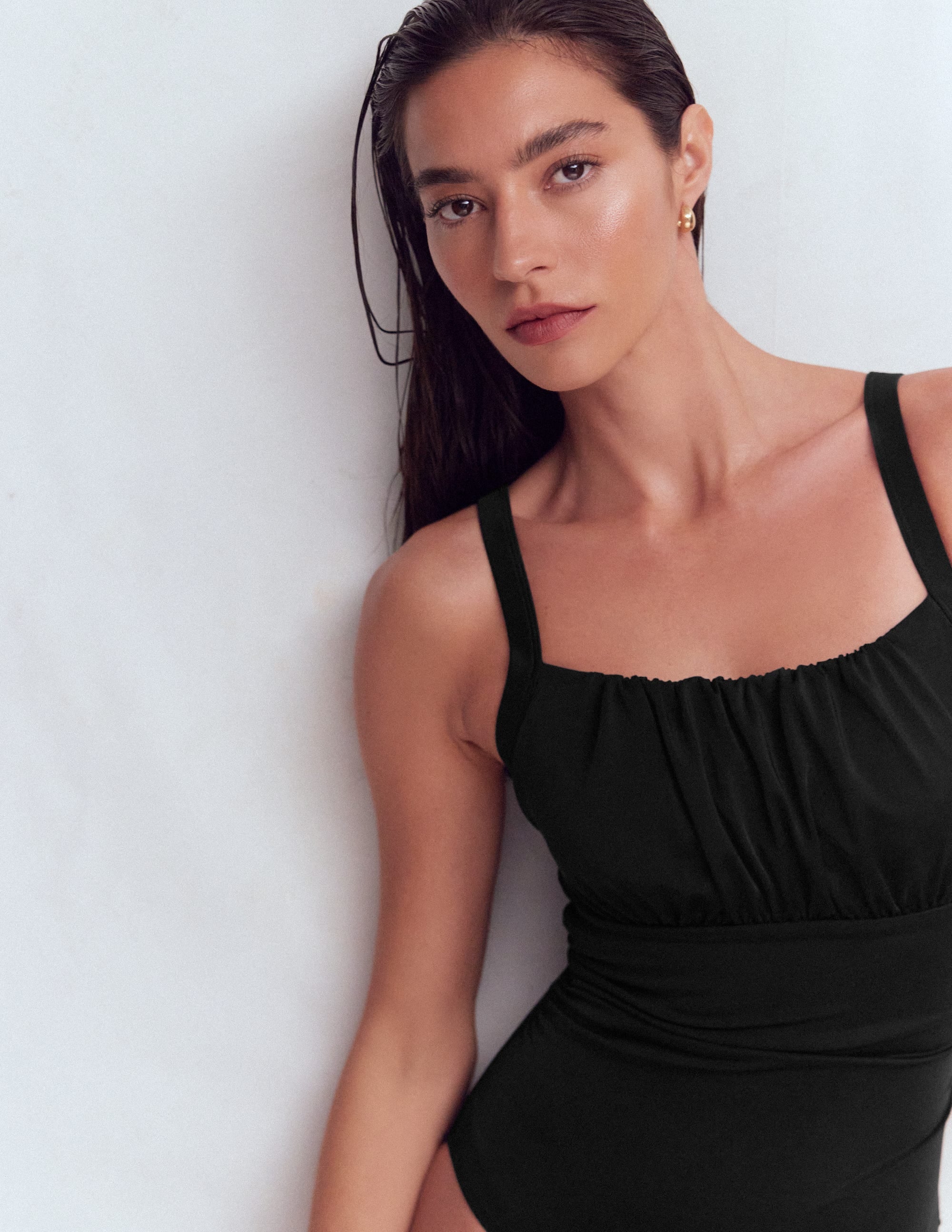 Skiathos Ruched Panel Swimsuit