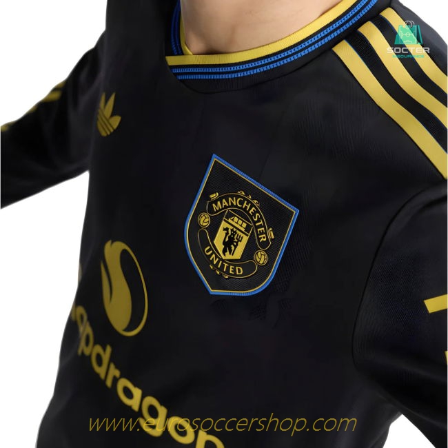 2025-2026 Man Utd Authentic Long Sleeve Third Shirt