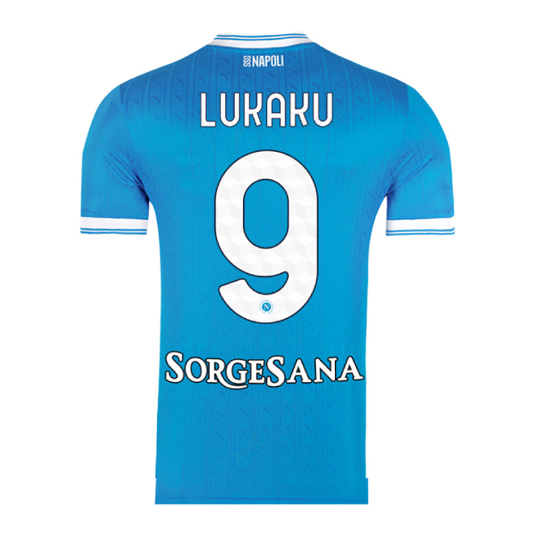 High Quality Authentic Napoli Home LUKAKU 9 Shirt 202526