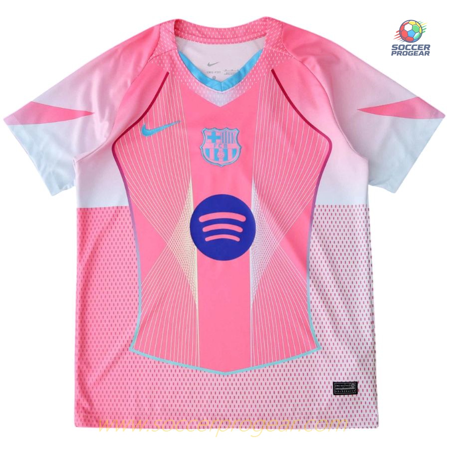 Barca Pink Concept Soccer Jersey 2025/26 Collection Youth