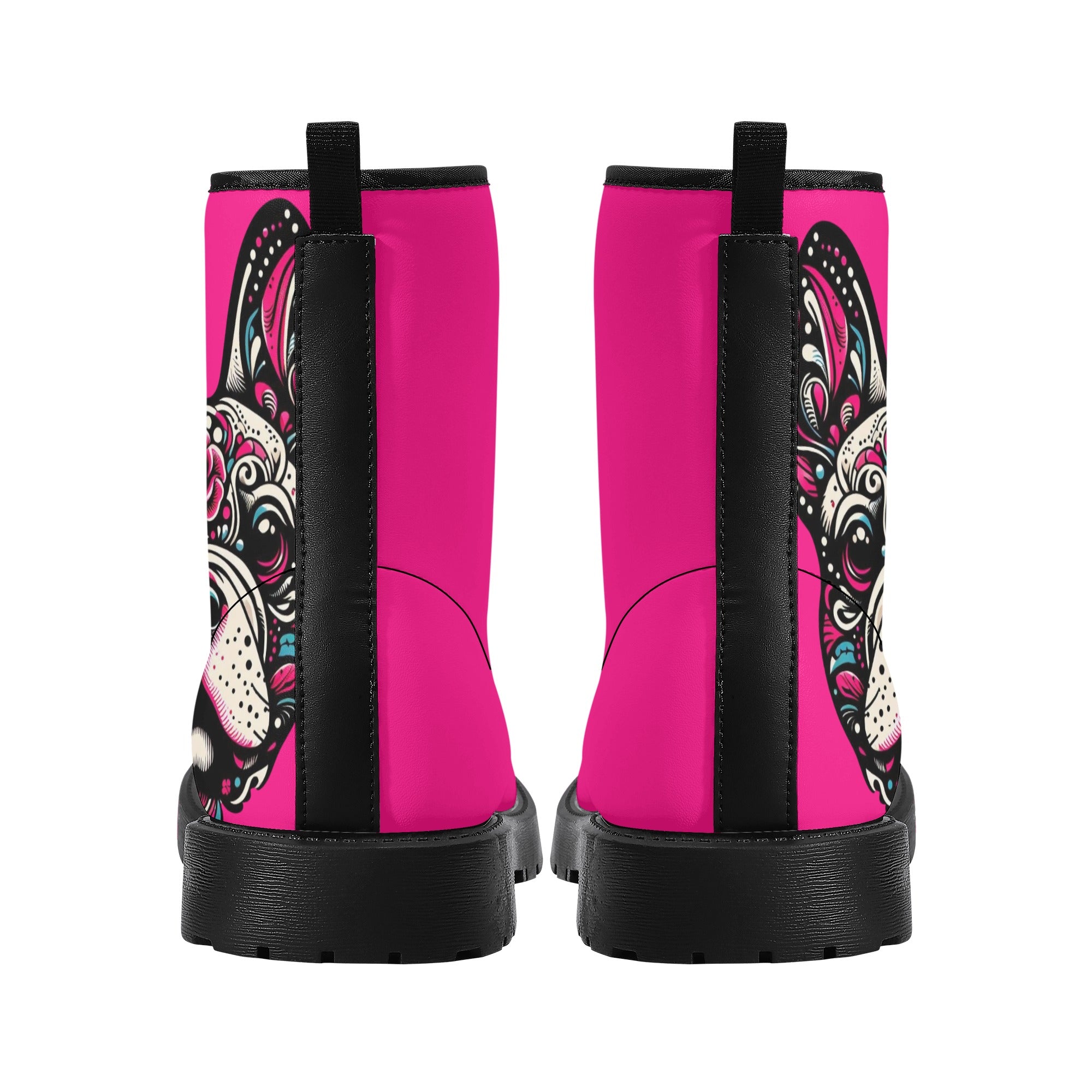 French Bulldog Lola Leather Boots Essential Dog Supply