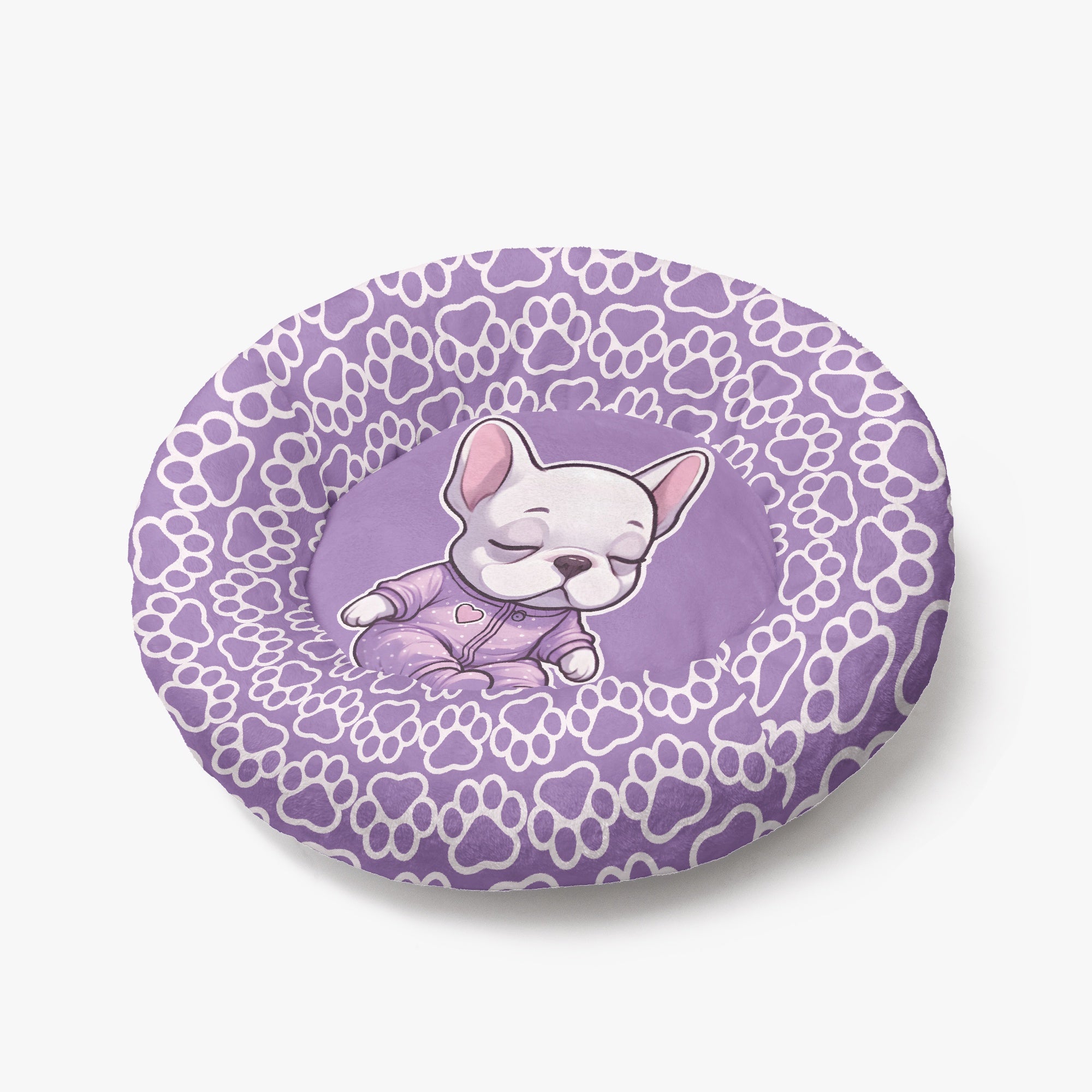 French Bulldog Waffles Cloud Comfort Frenchie Bed | Anti Anxiety