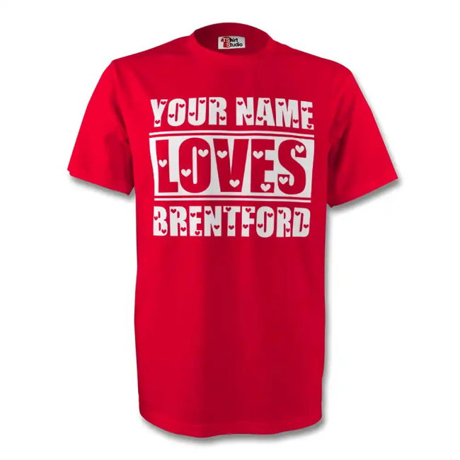 Brentford Official T-shirt Soccer Jersey - Premium Replica