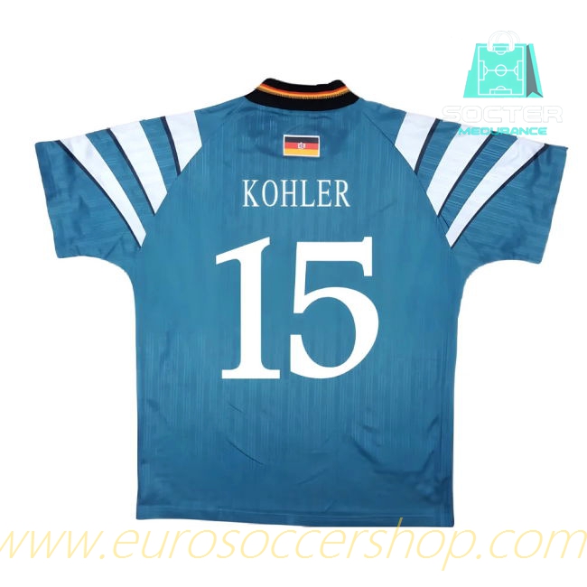 German National Team Away Football Shirt Authentic (Kohler 15)