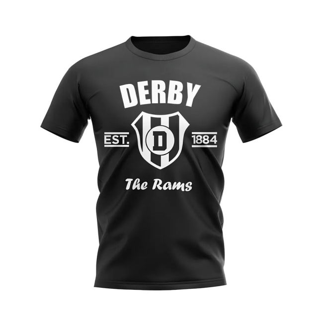 Derby T-Shirt - Black (Adult