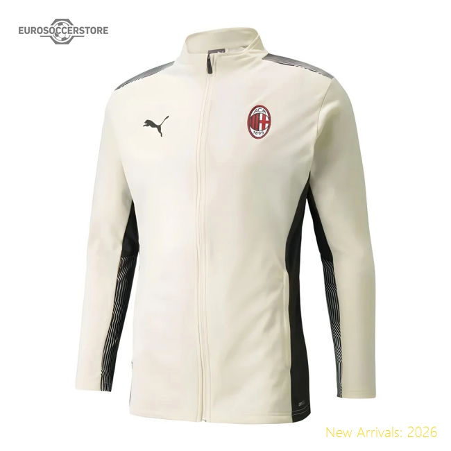 Premium 2021-2022 Ac Milan Training Hooded Jacket (afterglow)