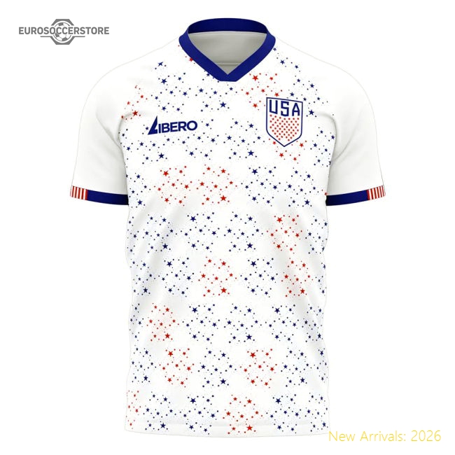 Outstanding United States 2025-2026 Home Concept Football Kit (libe