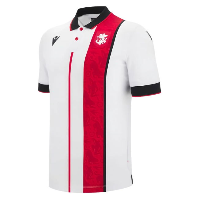 Kvaratskhelia 7 Professional Georgia 2025-2026 Home Shirt