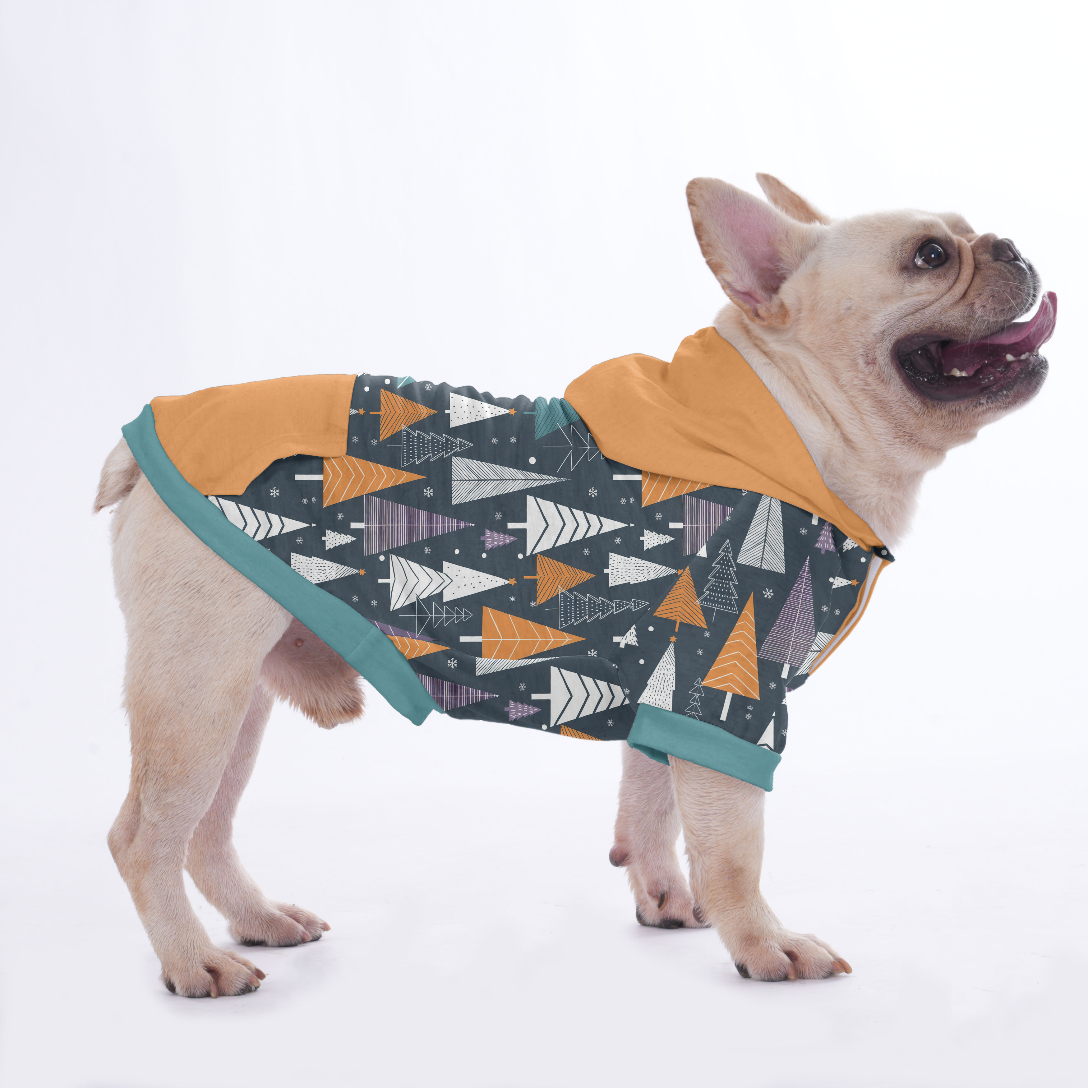 French Bulldog Jess Hoodies For French Bulldog | Frenchie Shop Original Durable Dog Item