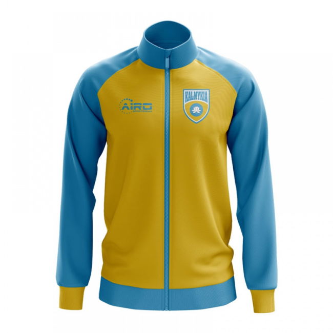 Authentic Kalmykia Concept Football Track Jacket (Yellow)