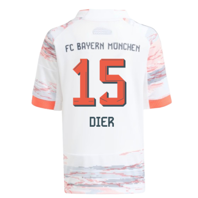 Bayern Munich Dier Away Pro Jersey Athletic Fit Athletic Fit