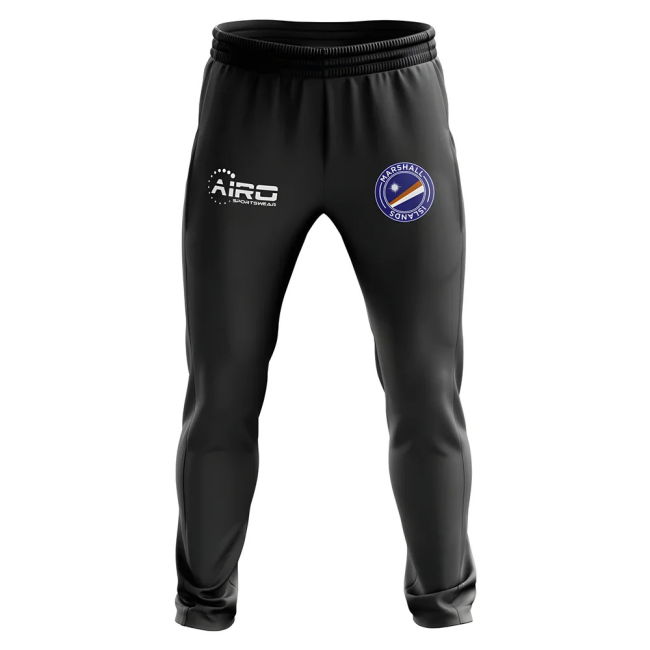 Cup Marshall Islands Concept Football Training Pants (Black)