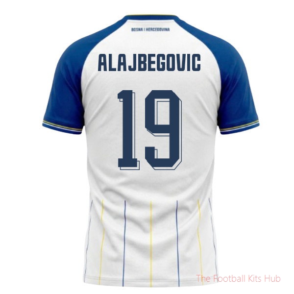 Bosnia And Herzegovina 2026-2027 Away Shirt (Kids) (Alajbegovic 19)