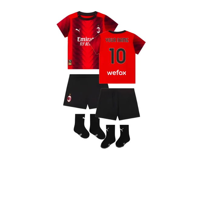 Professional 2023-2024 Ac Milan Home With Modern Design