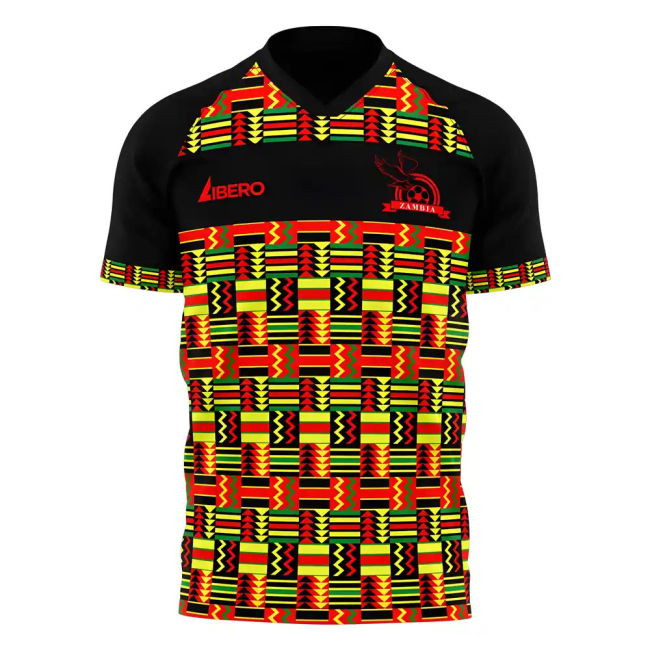 Zambia 2025-2026 Home Concept Football Kit (Libero) - Womens