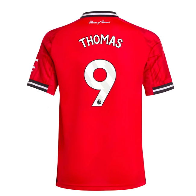 Authentic Football Man Utd Home Shirt Kids Thomas #9 Premium Quali...