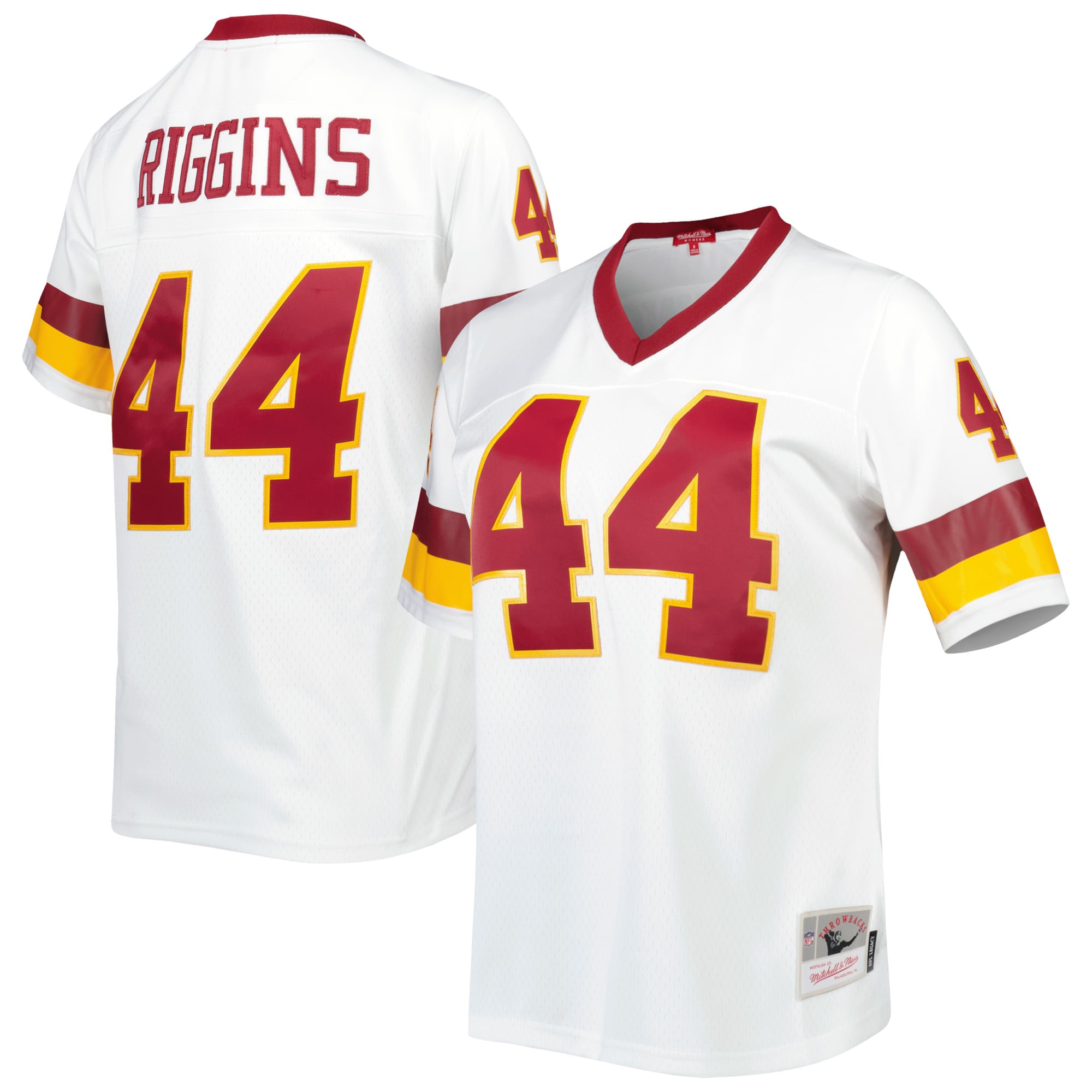 [NJP] John Riggins Washington Football Team Women's Legacy Replica Player Jersey - White