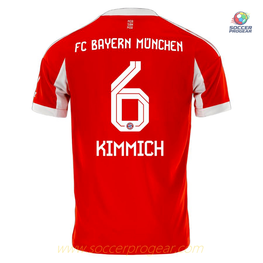 Bayern Munich Home Team Jersey 2025-26 Edition Kimmich