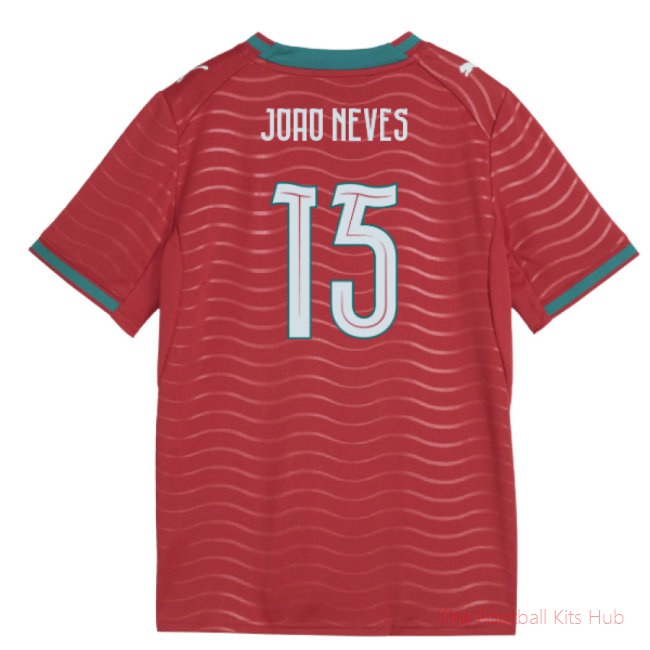 [EFS] 2026/27 Portugal Home Shirt (Kids) (Joao Neves 15)