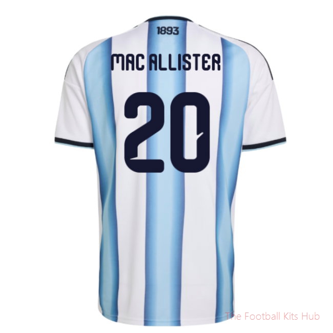 [LK] 2026/27 Argentina Home Shirt (Mac Allister 20)