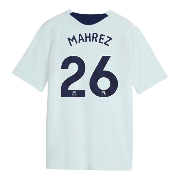 [DDJ] 2026-2027 Man City Training Jersey (Dewdrop) - Kids (Mahrez 26)