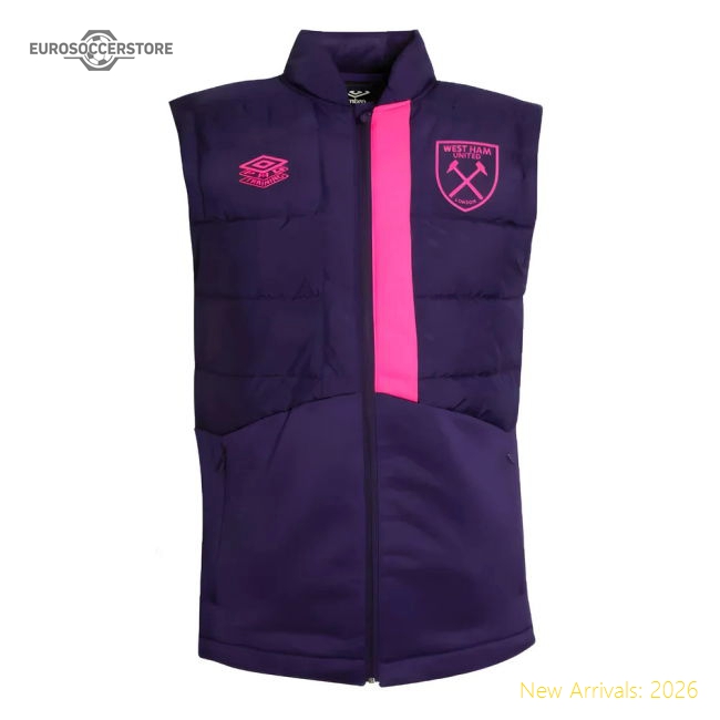 2023-2024 West Ham Gilet Austral Aura English Football Collection