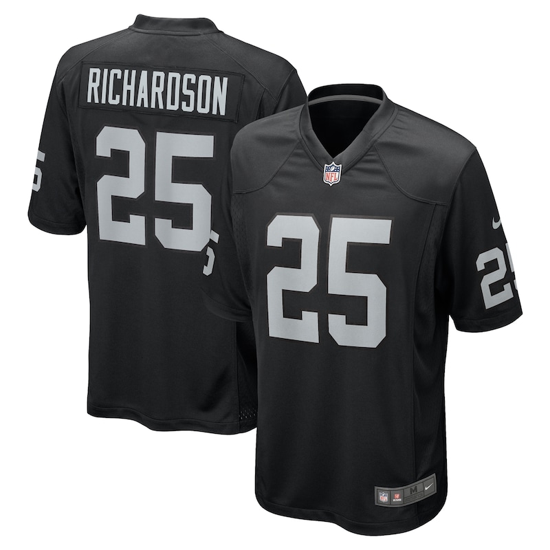 None Decamerion Richardson LV Raiders Dynamic Premium Jersey
