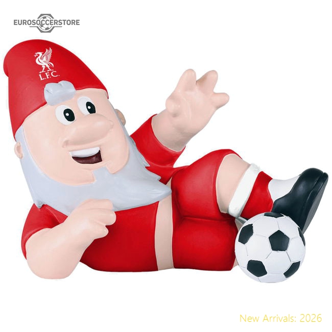 Official Liverpool Fc Sliding Tackle Gnome - Premium Quality Football