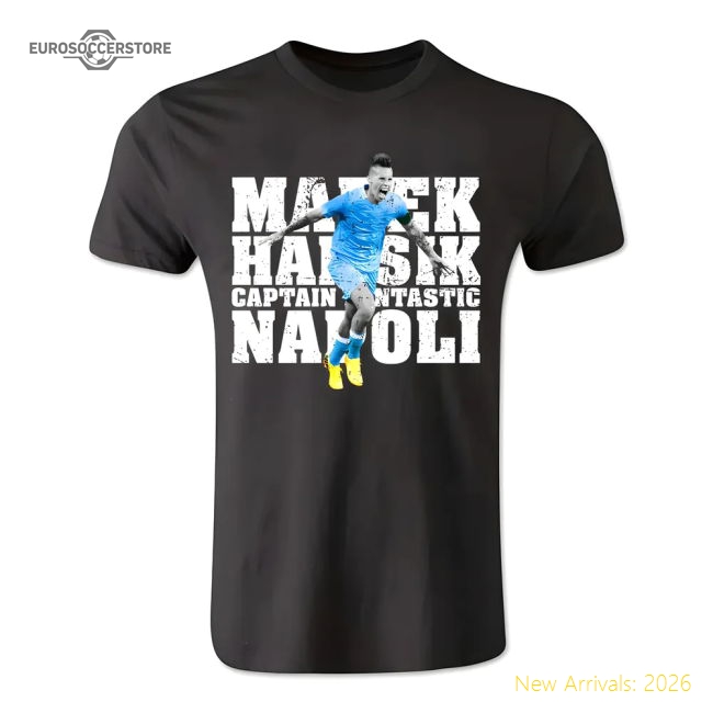 Marek Hamsik Captain Fantastic T-Shirt (Black)