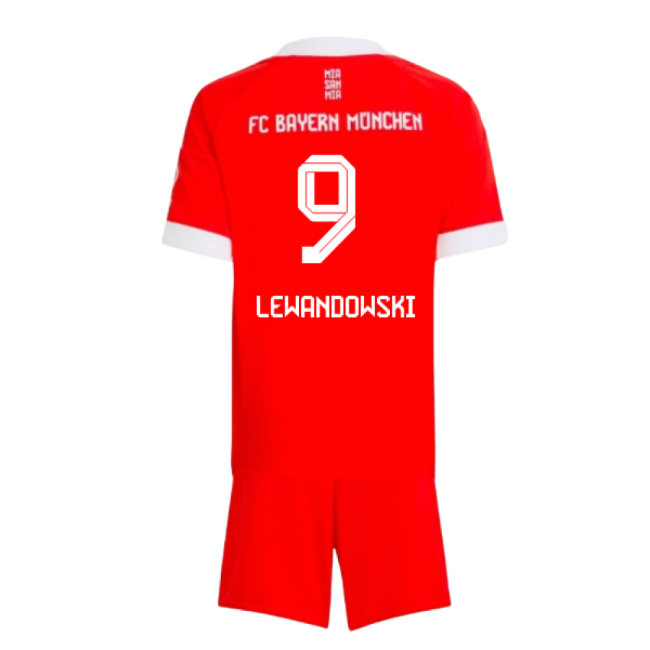 Bayern Bayern Munich Home Mini Kit Lewandowski #9 Official License...