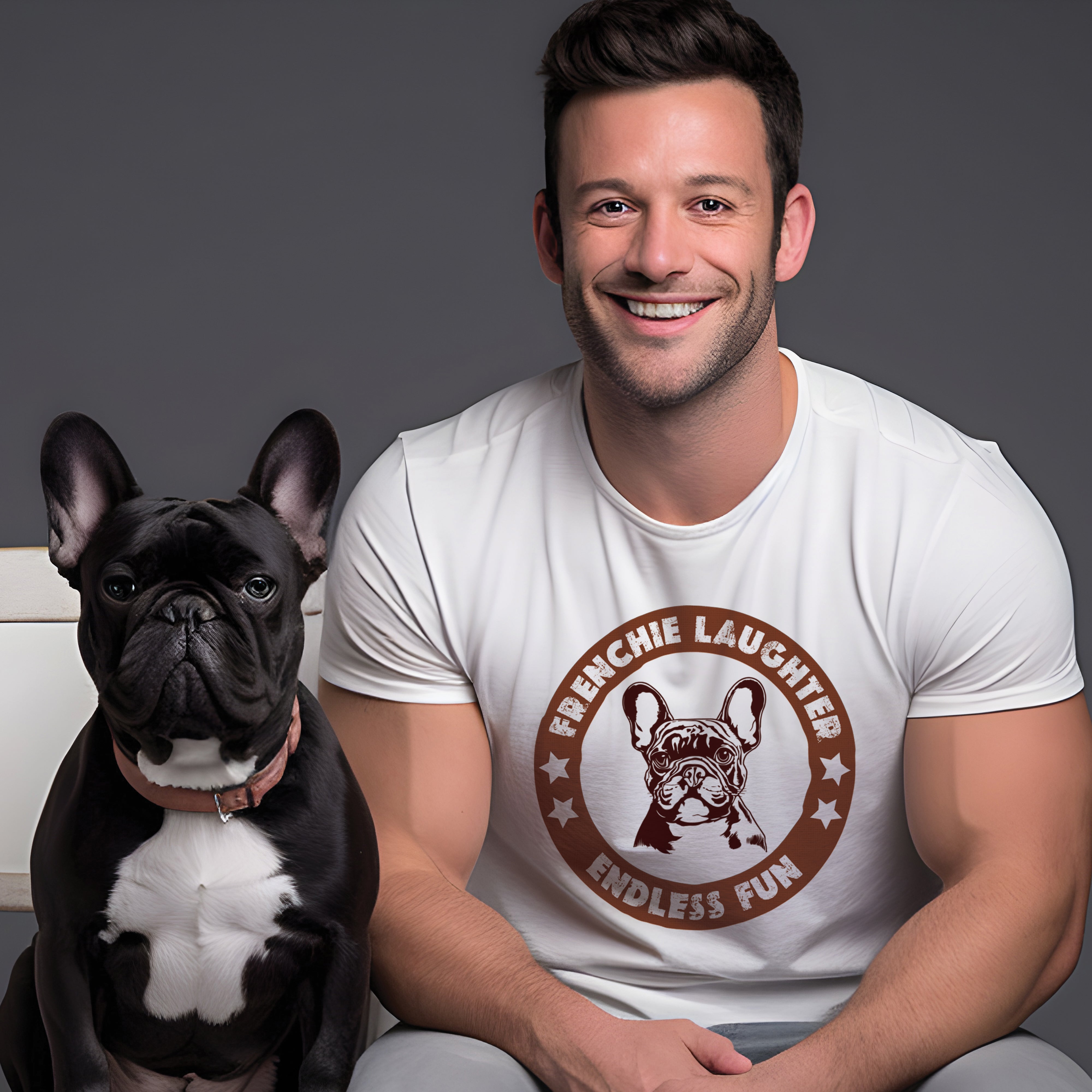 French Bulldog Fun Frenchie Unisex T Shirt Durable Dog Item