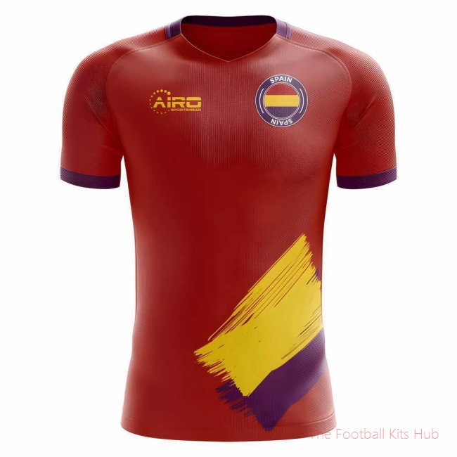 2025-2026 Spanish Republic Home Concept Football Shirt - Womens