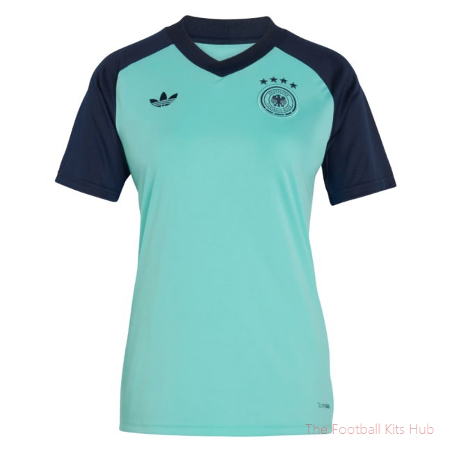 [JED] 2026/27 Germany Away Pre-Match Shirt (Flash Aqua) - Womens