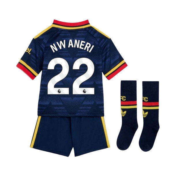 2026-2027 Arsenal Away Mini Kit (Nwaneri 22)