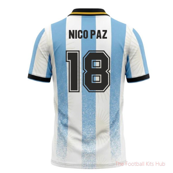 UMBRO Argentina World Cup 26 Football Shirt (Nico Paz 18)