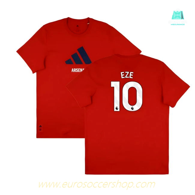 2025-2026 Arsenal Season Graphic Tee (Scarlet) (Eze 10)