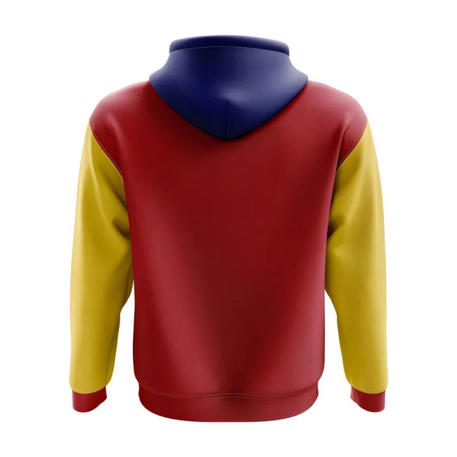 Official Romania Concept Country Football Hoody (Red) Performance
