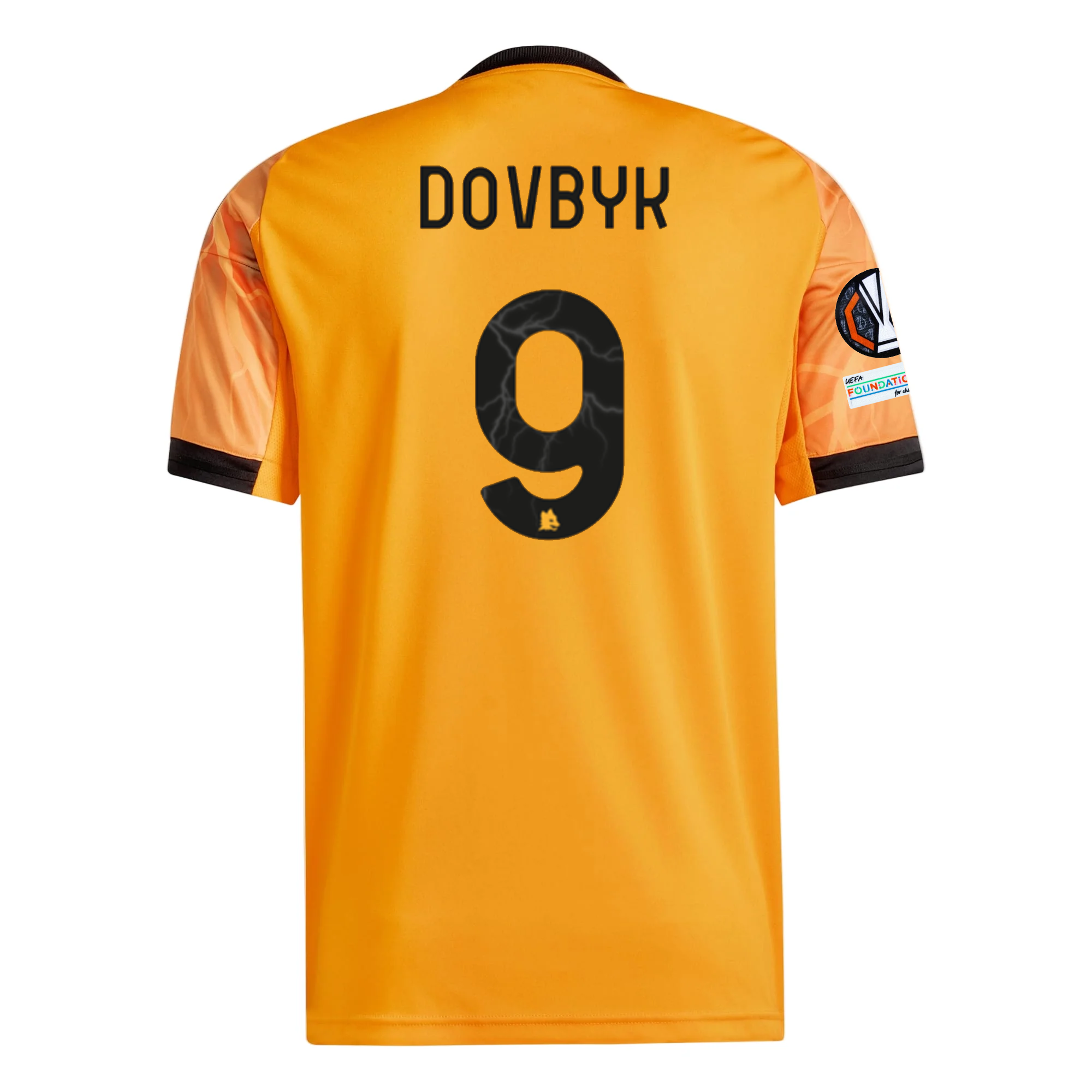 AS Roma Dovbyk 2025-2026 UEL Away Jersey – Authentic Shirt