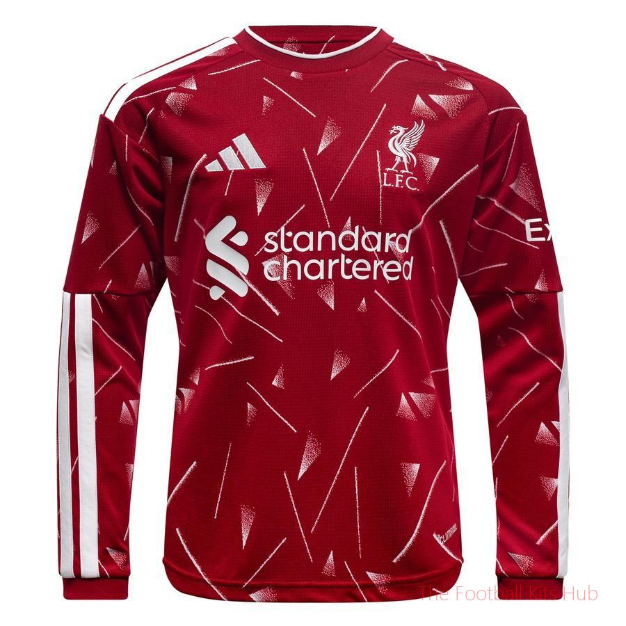 [EFKS] Liverpool Home Shirt 2026/27 Kids Long Sleeves