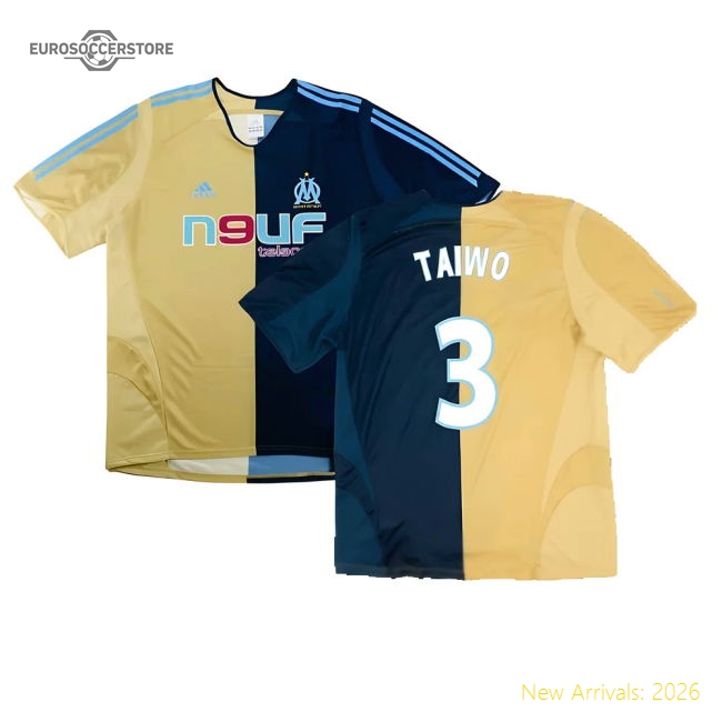 Marseille 2005-06 Third Fan Version For Adults (Taiwo Soccer Jersey